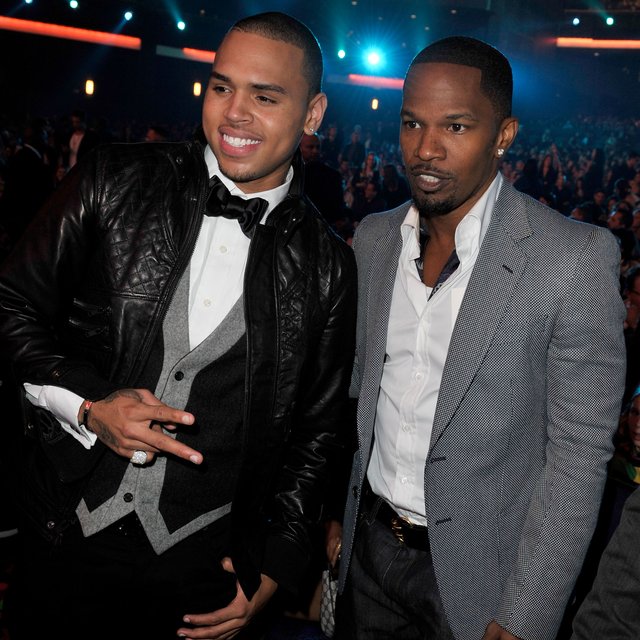 Jamie Foxx Opens Up About Chris Brown Becoming a Father | Music ...